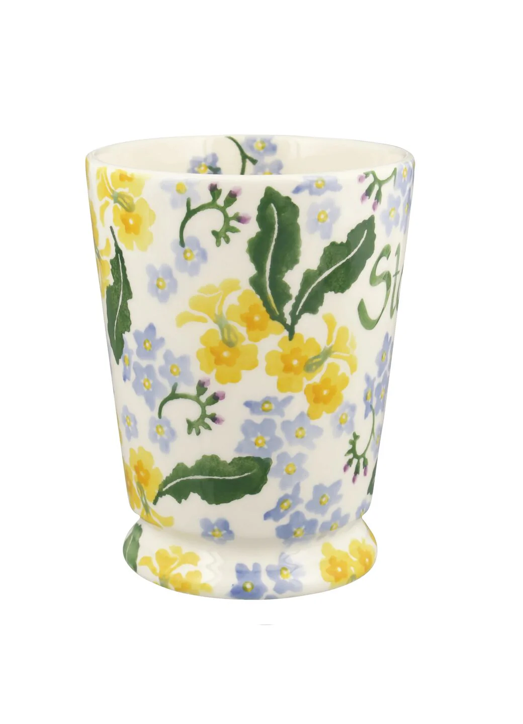 Personalised Forget Me Not & Primrose Cocoa Mug - Image 4
