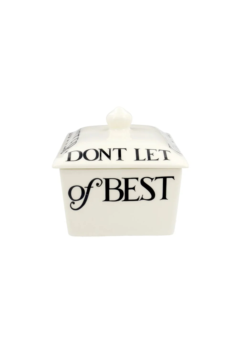 Seconds Black Toast Small Butter Dish - Image 5